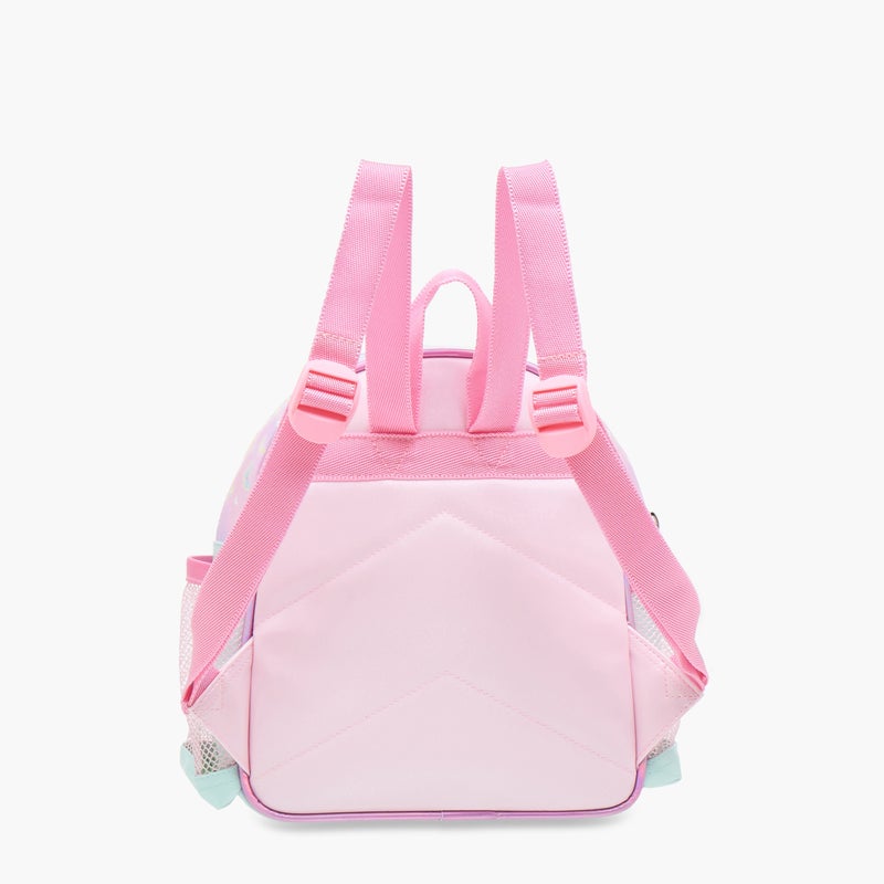 Minmie My Butterfly Print 10-inch Backpack with Adjustable Straps and Zip Closure - 21x9x25 cms - Image 5